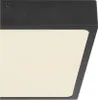 LED Deckenleuchte, Metall, Graphit, Opal, H 2,6 cm Produktbild-Vorschau 4