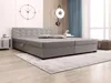 Doppelbett mit Stauraum 140x200 ROSIE 12 - hellgrau Produktbild-Vorschau 1