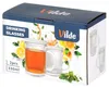 Vilde | Bicchieri in vetro 2 pz. 330 ml - con coperchio - Anteprima dell’immagine prodotto 6