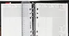 Bind Terminplaner A5 (20x24cm) Terminkalender Leder schwarz Produktbild-Vorschau 10