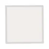 A square white ceiling lamp with a light gray border. Produktbild-Vorschau