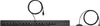 A black wired keyboard and mouse are shown on a white background. Produktbild-Vorschau