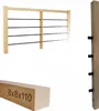 Čtvercové dřevo - Dřevěný sloupek - pro zábradlí - 8x8x110 Náhled obrázku produktu 1