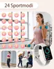 Smartwatch Fur Damen mit Menstruationszyklus Pulsmesser Produktbild-Vorschau 5