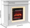 Elektrický krb Fortuna Lai - volně stojící krb s ohřevem Náhled obrázku produktu 2
