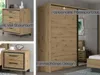 Bettgestell - Artisan Eiche Nachbildung - Schwarz - 180 x Produktbild-Vorschau 7