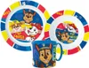 Paw Patrol Chase Marshall Kinder Geschirr-Set 3 teilig Produktbild-Vorschau 2