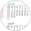 Urlaubsplaner / Personalplaner 2026 nass abwischbar mit Produktbild-Vorschau 6