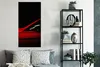 MuchoWow® Poster Roter Sportwagen 60x120 cm - Wandschmuck Produktbild-Vorschau 4