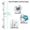 JOHO Asta doccia 100 cm in acciaio inox Asta doccia Anteprima dell’immagine prodotto 3
