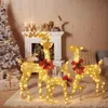 LEADZM 3-teiliges Weihnachtsbeleuchtung Rentier Goldenes, Produktbild-Vorschau 10
