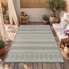 Outdoor Teppich Flachgewebe modern Boho Ethno wetterfest Produktbild-Vorschau 3