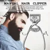 Barber Tools Ruční zastřihovač vlasů Ruční kovový přenosný Náhled obrázku produktu 9