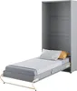 Schrankbett 90 x 200 Vertikal CP-03 Grau LENART CONCEPT PRO Produktbild-Vorschau 1