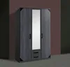 Armoire Bochum à portes battantes 135 x 58 x 199 cm, Voir les images du produit 2