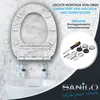 SANILO® WC-Sitz mit Absenkautomatik und Schnellverschluss Produktbild-Vorschau 6