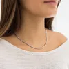 MATERIA 925 Sterling Silber Schlangenkette 3mm Damen Produktbild-Vorschau 4