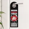 Betreten verboten - kannst rein kommen Türhänger mit Faust Produktbild-Vorschau 8