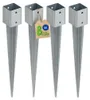 BirnePower Einschlagbodenhülse 121x121mm, 900mm Länge (4 Produktbild-Vorschau 1
