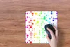 MuchoWow® Mauspad Mousepad Regenbogen - Muster - Konfetti - Produktbild-Vorschau 3