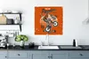 MuchoWow® Poster Fahrrad - Mann - Retro 75x75 cm - Wand Produktbild-Vorschau 3