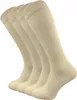 A group of four beige compression socks are arranged diagonally against a white background. Produktbild-Vorschau