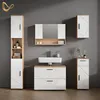Meuble sous vasque simple Livinity Ronco Blanc Voir les images du produit 2