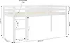 Homestyle4u Kinder Hochbett 90x200 mit Lattenrost Tunnel Produktbild-Vorschau 3