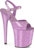 FLAMINGO-809GP Damen Sandale von Pleaser, Flieder Lack , EU Produktbild-Vorschau 1