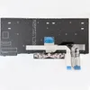 The back of a laptop keyboard with attached ribbon cables, presented on a white background. Produktbild-Vorschau