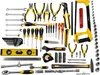 A collection of tools laid out on a white background. Produktbild-Vorschau