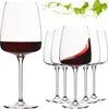 IMPERIAL Große eckige Rotweingläser 600ml Set 6-Teilig Produktbild-Vorschau 1