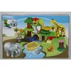Bausteine Zoo 51tlg. Kinderspielzeug Steckbausteine Tiere Produktbild-Vorschau 1