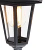Klasyczna lampa ścienna zewnętrzna czarna IP44 - New Haven Podgląd zdjęcia produktu 6