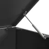 vidaXL Pojemnik na odpady do 5 ton czarny 345x79x117 cm Podgląd zdjęcia produktu 10