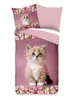 Duvet cover Good Morning 135x200 + 1* 80x80 cm - kitten cat Produktbild-Vorschau 1