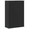 vidaXL Aktenschrank Schwarz 90x40x140 cm Stahl Produktbild-Vorschau 1