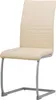 A single beige dining chair with a cantilever base, shown against a white background. Produktbild-Vorschau