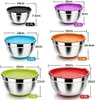 Homikit Rührschüssel Set, Edelstahl Schüssel Salatschüssel Produktbild-Vorschau 1
