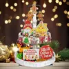 Tablett-Dekorationsset mit mehrstufigen Weihnachtsdiamanten Produktbild-Vorschau 1