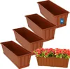 KOTARBAU® 4er Set Blumenkasten Blumentopf für Balkon 50 x Produktbild-Vorschau 1