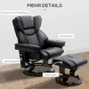 HOMCOM Relaxsessel Massagesessel mit Fußhocker Produktbild-Vorschau 7