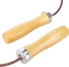 Sk07 Corde à sauter en cuir + poignées en bois Hms Voir les images du produit 11