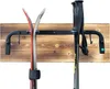 Skihalterung Wand Skihalter für 2 Paare 47 cm Trekking Holz Produktbild-Vorschau 1
