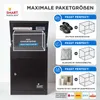 SMART PARCEL BOX™ Středně velká poštovní schránka na Náhled obrázku produktu 10