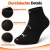 PUMA Uni Quarters Socken Sportsocken 18 Paar -Black, 43-46 Produktbild-Vorschau 4