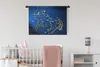 MuchoWow® Wandteppich Wandbehang Sternzeichen - Schütze - Produktbild-Vorschau 2