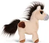 A plush toy horse standing on a white background. Anteprima dell’immagine prodotto
