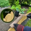 Floranica Bordure de Jardin en bois 40 x 200 cm Nature Voir les images du produit 13