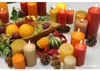 Stumpenkerze aus Paraffin, Rubin, Marble Rustik, Wiedemann, Produktbild-Vorschau 7